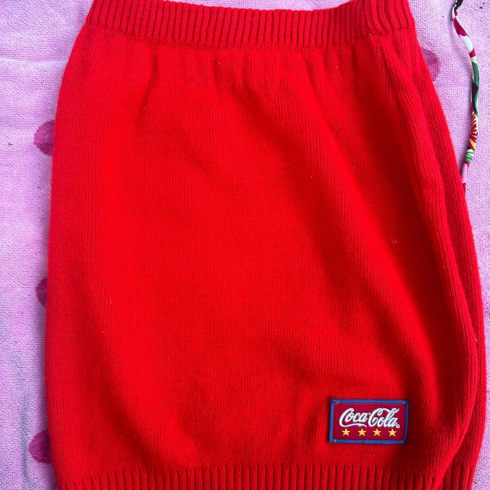 Vintage Coca-Cola mini skirt